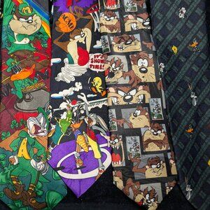 Looney Toons - Variety ties Tasmanian Devil
